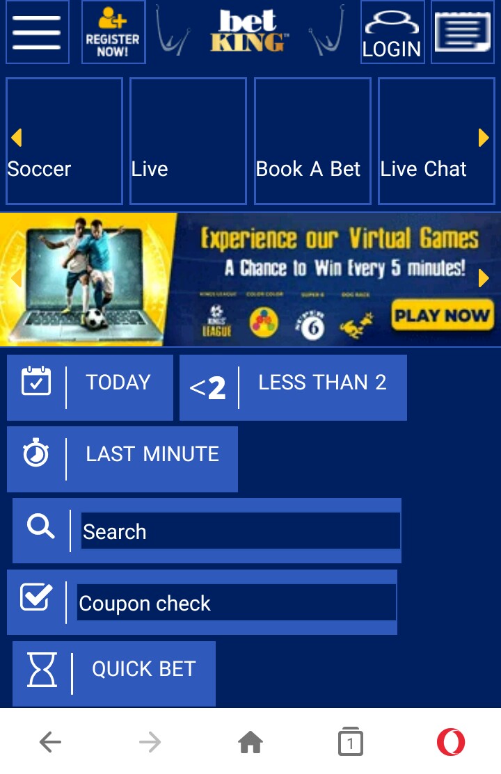 Betking New Mobile Site
