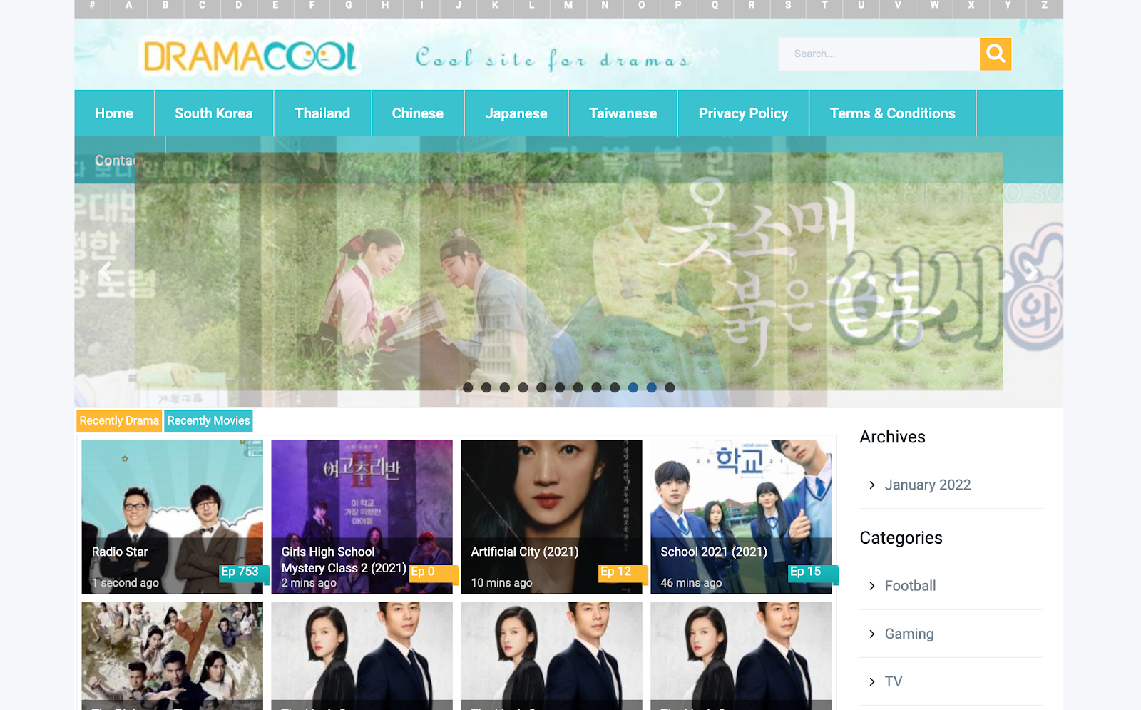 Dramacool site like Kshow123 alternatives