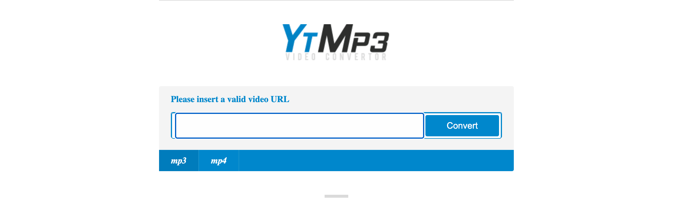 YTMP3 Youtube to Mp3 Converter