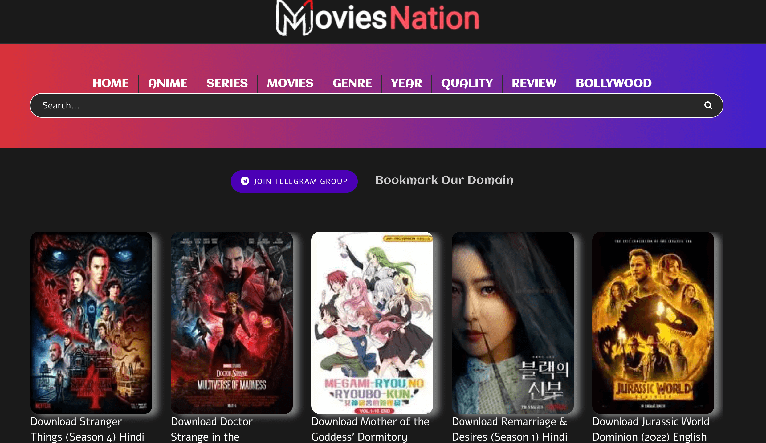 moviesnation homepage