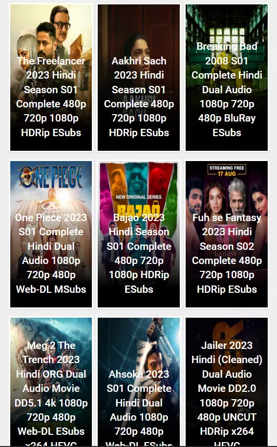 Latest Downloadhub 300mb Movies