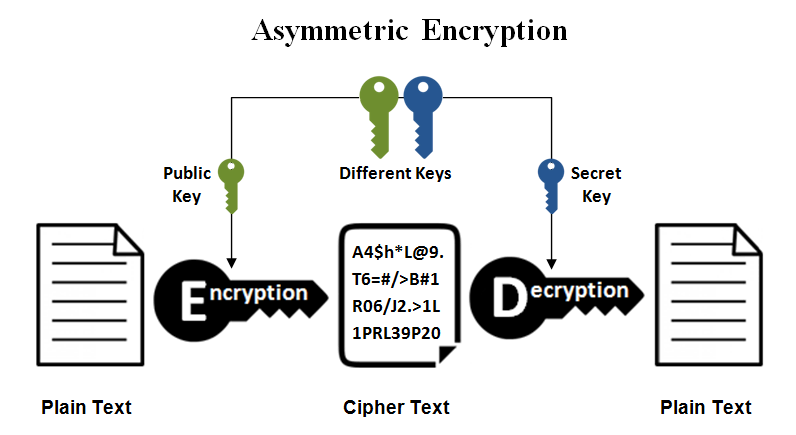 Asymmetric Data Encryption Algorithms